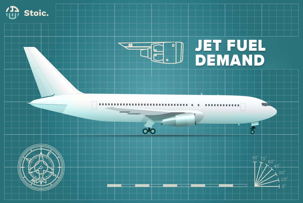 Jet Fuel Demand - plane model blueprint