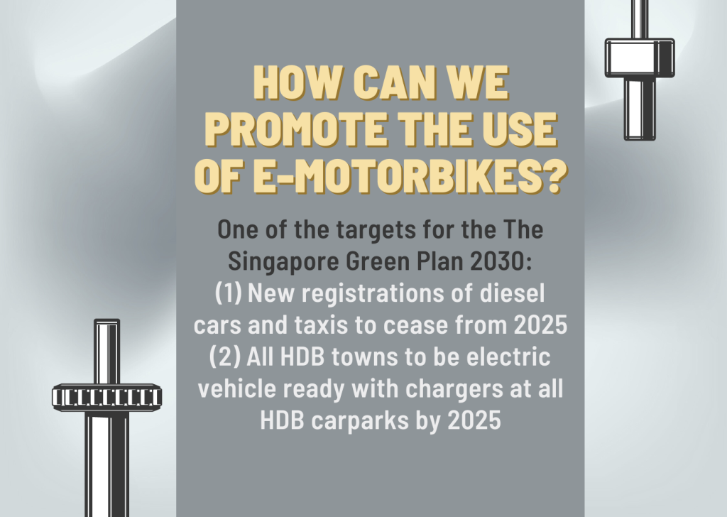 How can we promote the use of e-motorbike?